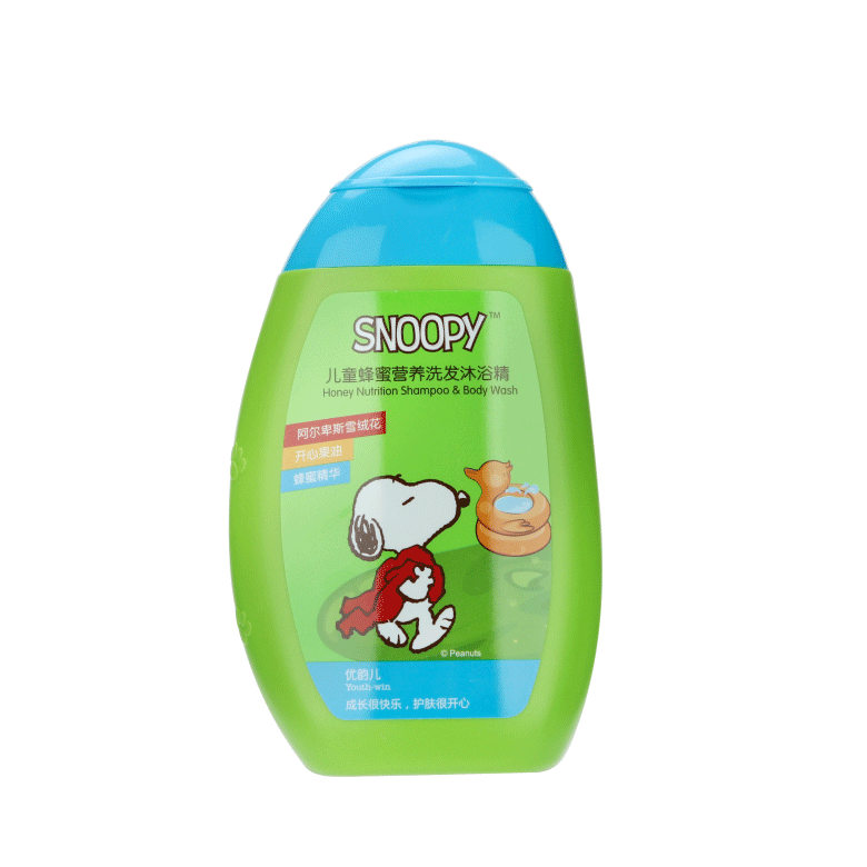 SNOOPY兒童蜂蜜營(yíng)養(yǎng)洗發(fā)露 