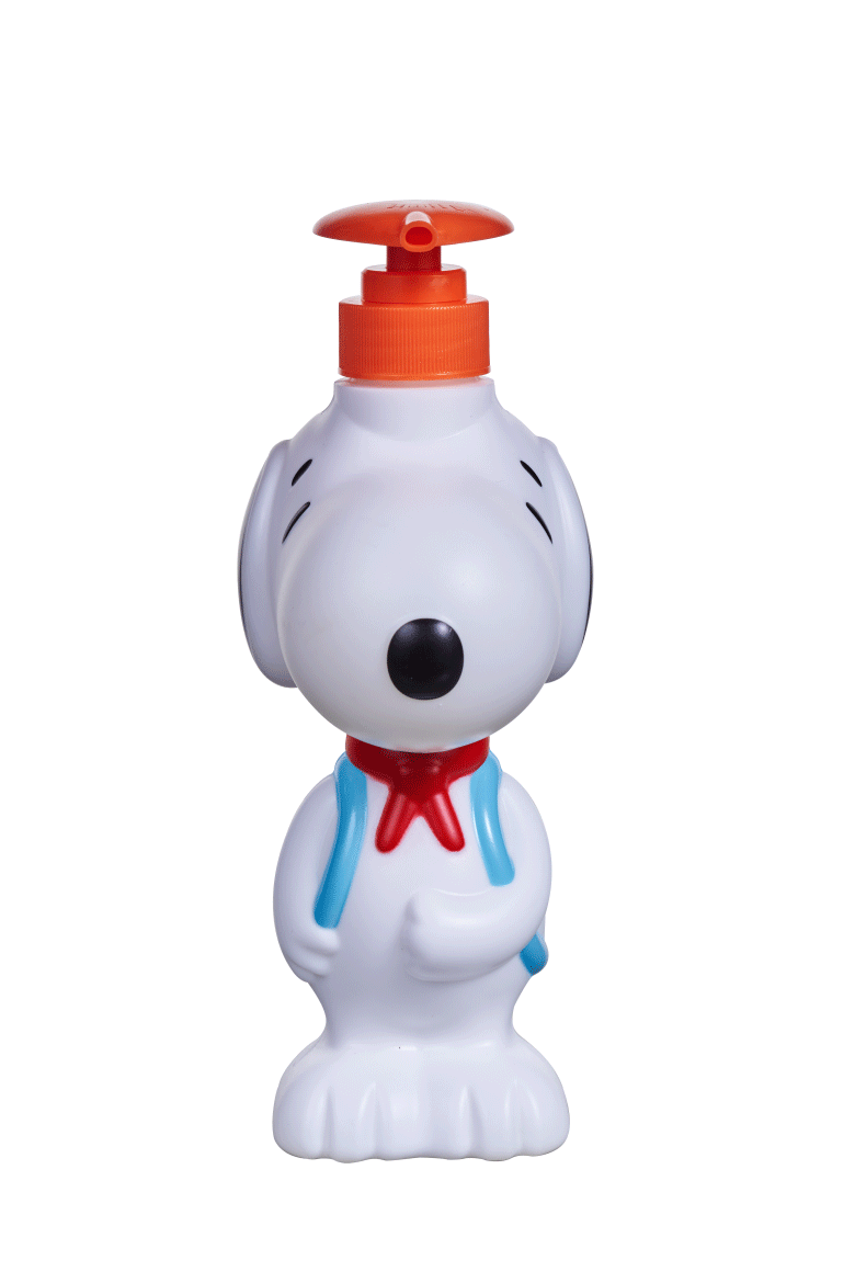 SNOOPY兒童蜂蜜營(yíng)養(yǎng)洗發(fā)沐浴精【3D】正面