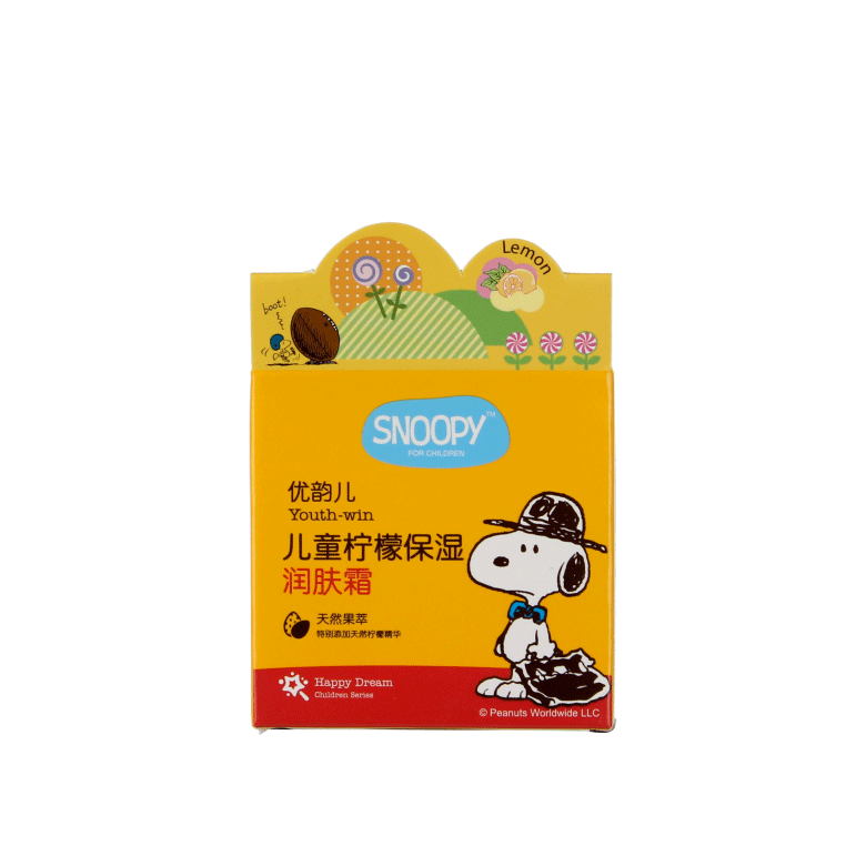 SNOOPY兒童檸檬保濕潤(rùn)膚霜