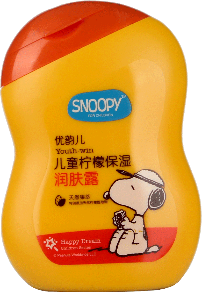 SNOOPY兒童檸檬保濕潤(rùn)膚露