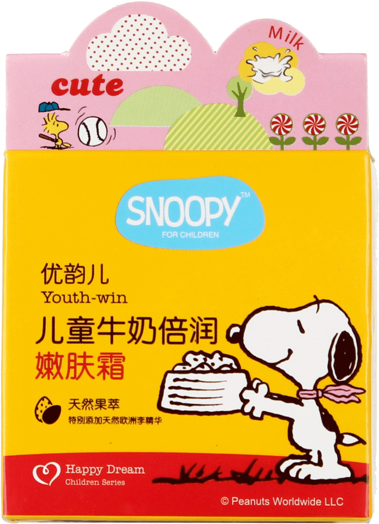 SNOOPY兒童牛奶倍潤(rùn)嫩膚霜